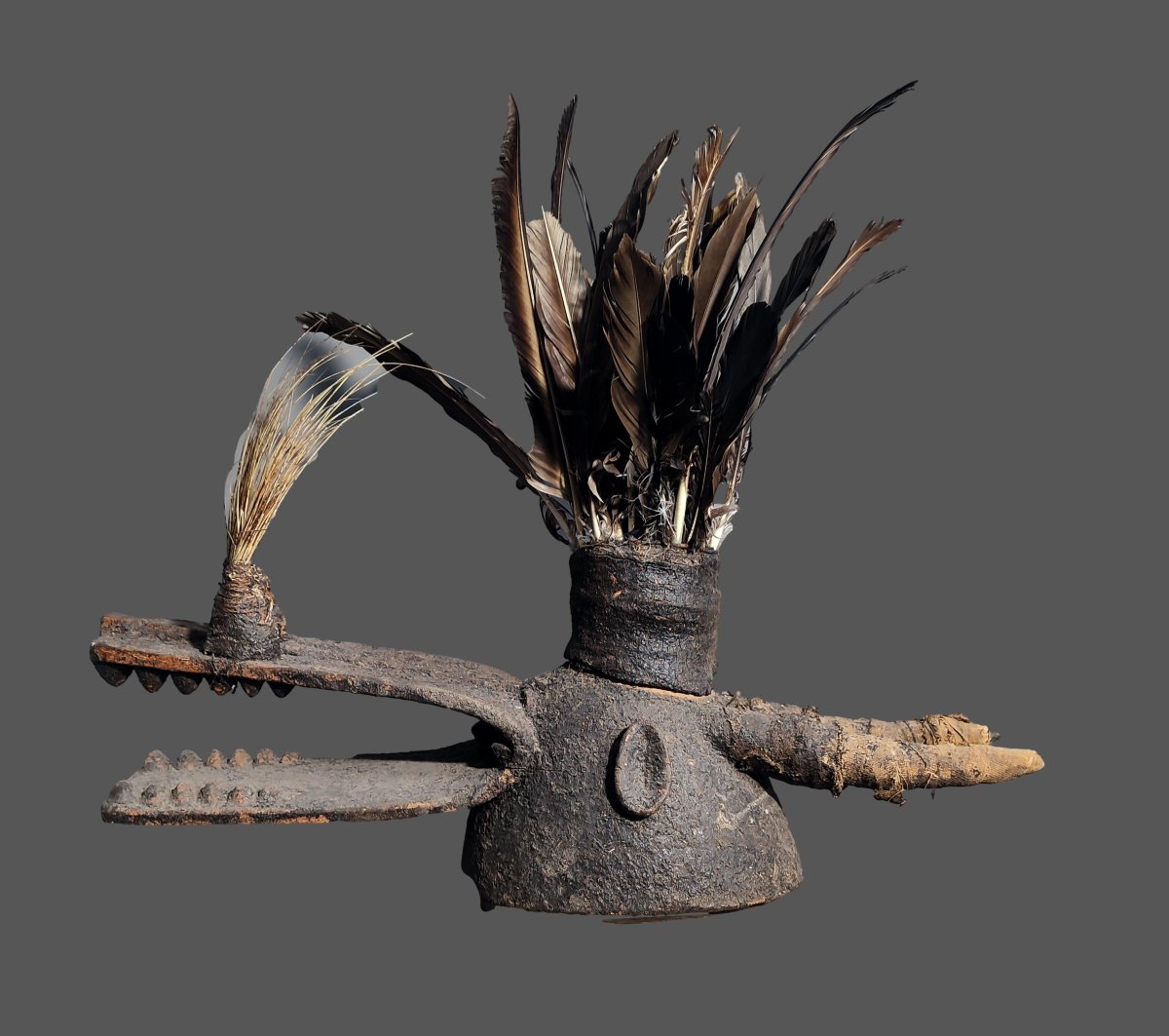 Large Komo Mask From The Bambara People Of Mali