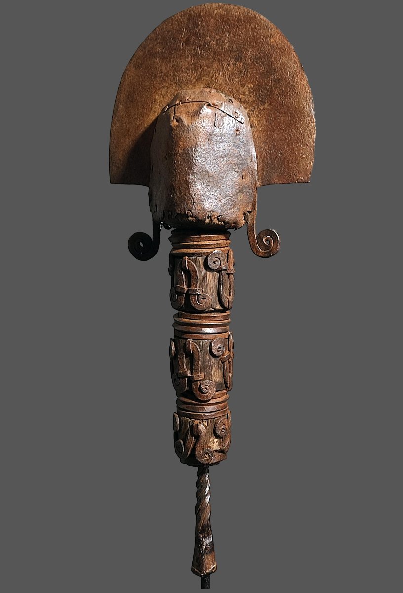 Objet de rituel Offo des Igbos au Nigéria-photo-4