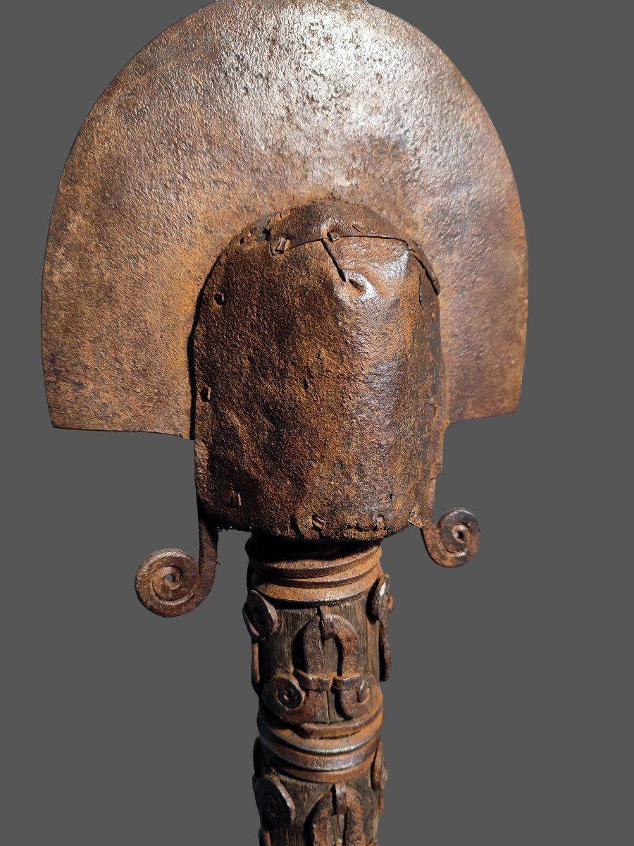 Objet de rituel Offo des Igbos au Nigéria-photo-3