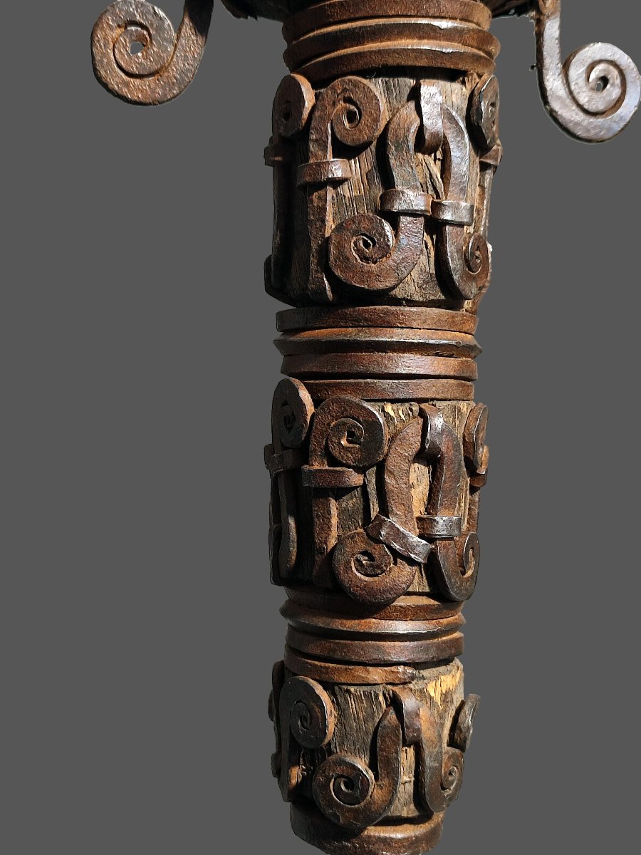 Objet de rituel Offo des Igbos au Nigéria-photo-4