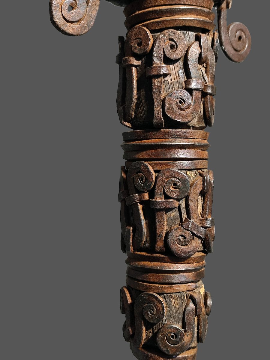Objet de rituel Offo des Igbos au Nigéria-photo-5