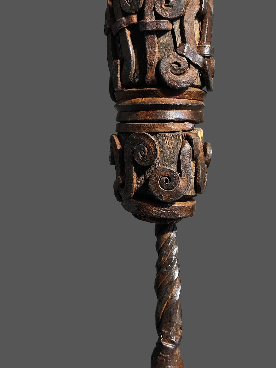 Objet de rituel Offo des Igbos au Nigéria-photo-6