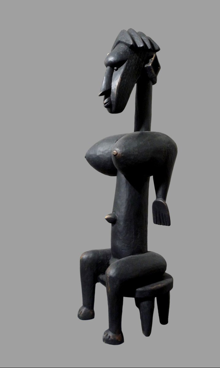 Grande Statue Bambara Mali de style cubiste