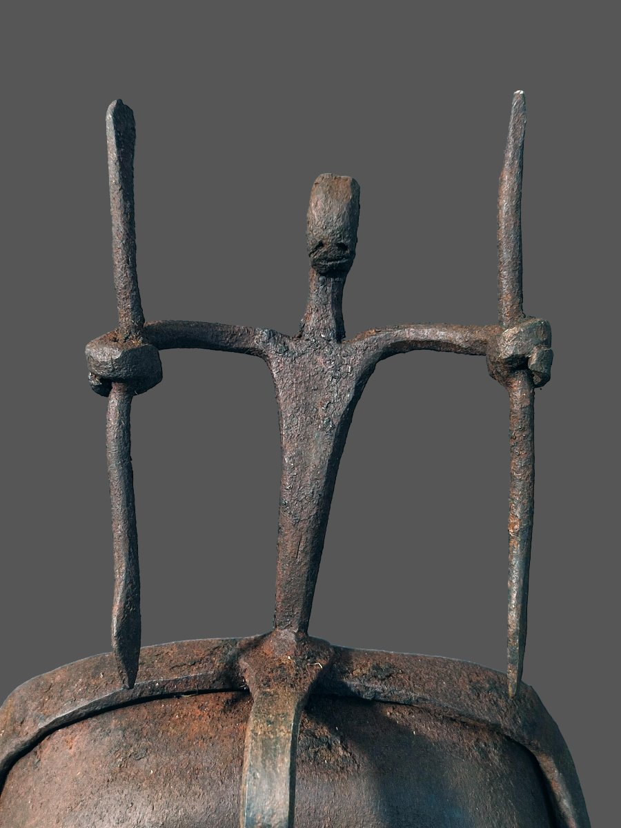 Dogon Iron Mask From Mali, Known As The "blacksmith's Mask" -photo-4