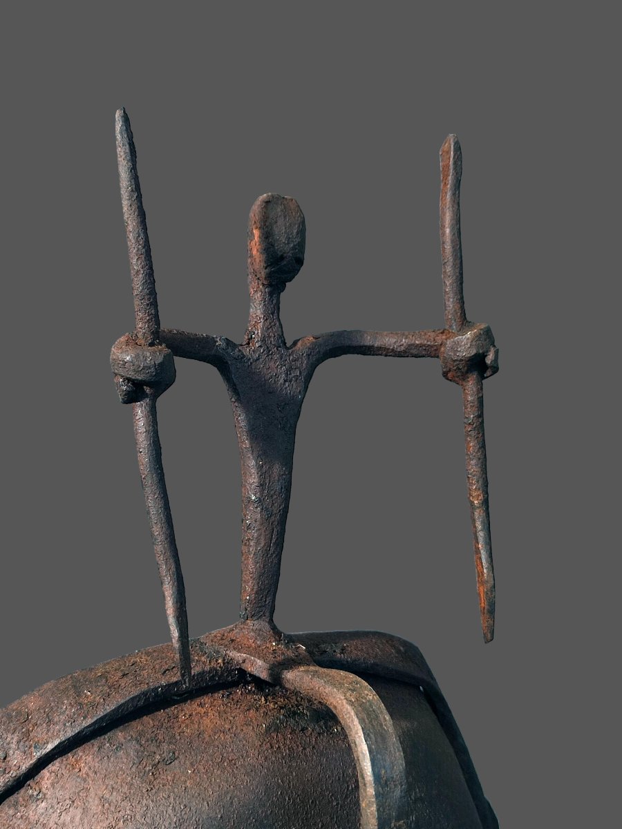 Dogon Iron Mask From Mali, Known As The "blacksmith's Mask" -photo-1