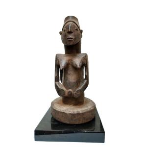 Statue Hemba Janus Kabeja Democratic Republic Of Congo Drc