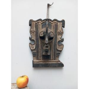 Paire de masques de case de Case Kifwebe Songye Congo