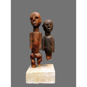 2 Archaic Bobo Burkina Fasso Fetishes