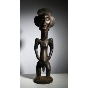 Large Singiti Hemba Ex Zaire Niembo Style Statue Of Luika