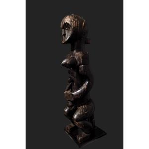 Statue Fang Byeri gardien de reliquaire Gabon n'tumu