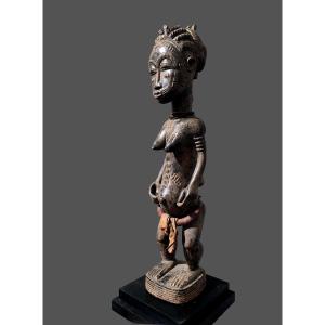 Large Baoulé Statue Depicting Motherhood, Ivory Coast