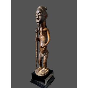 Baoulé Statue Of A Dignitary From Côte d'Ivoire