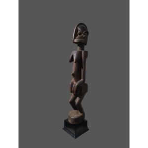 Dogon Statue From Mali, Hermaphrodite, Cubist Style 