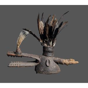 Large Komo Mask From The Bambara People Of Mali