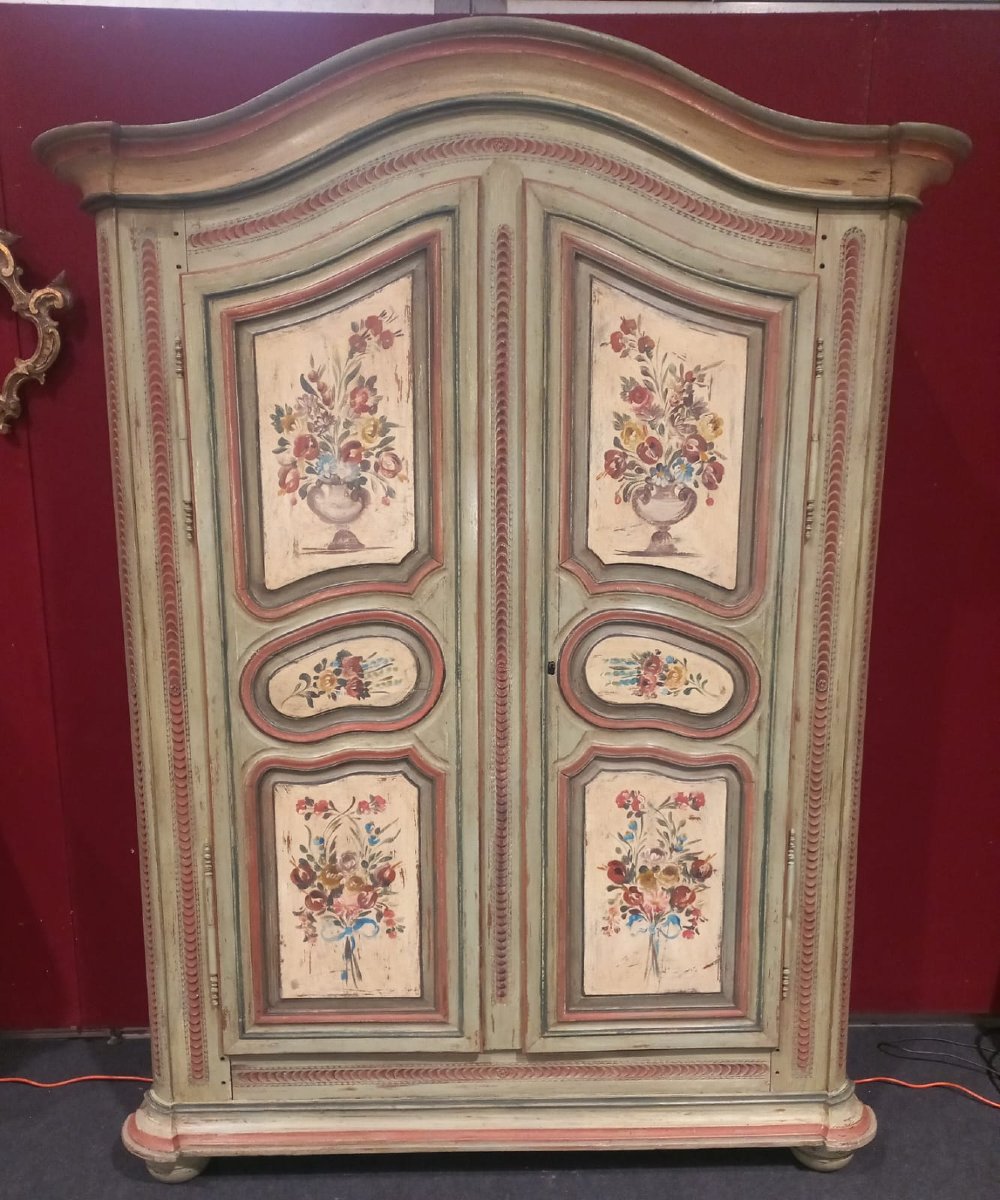 Armoire laquée et peinte-photo-4