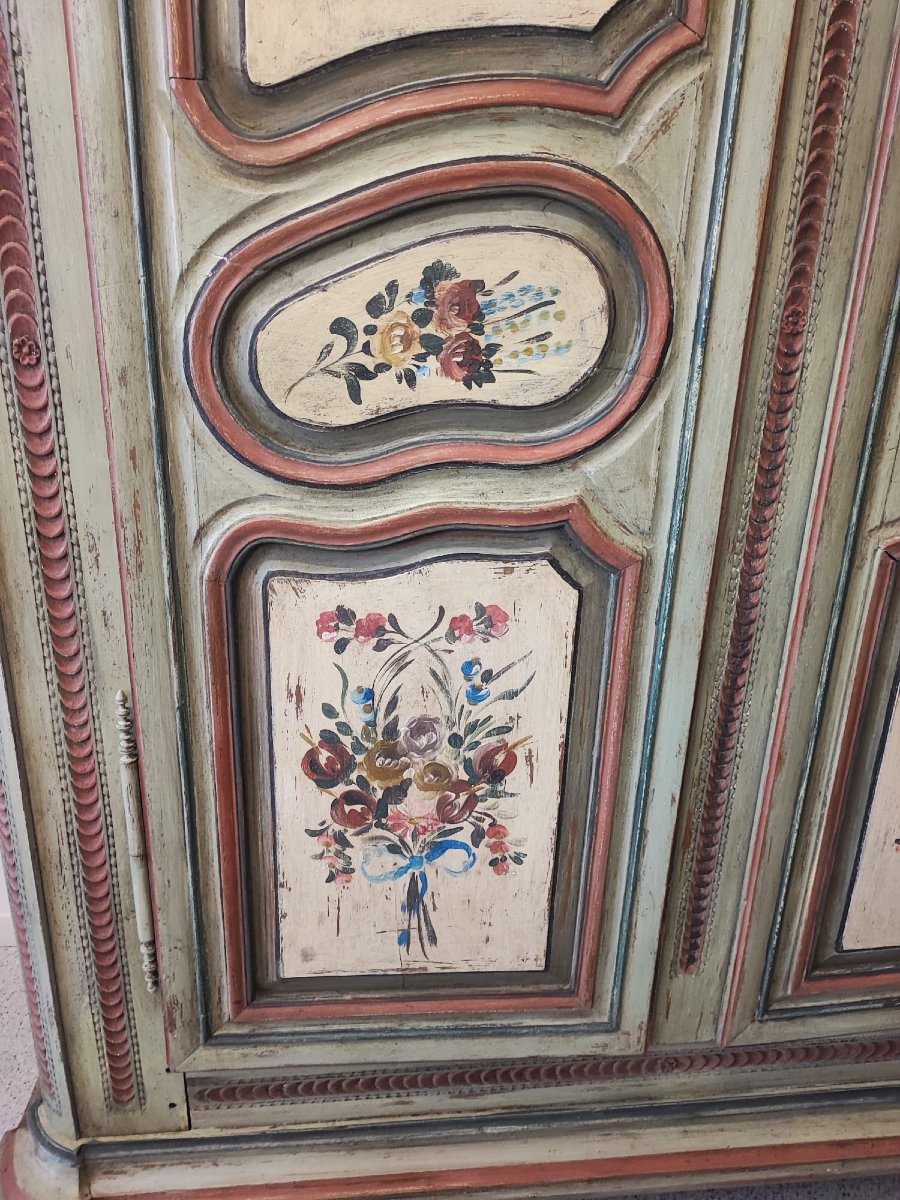 Armoire laquée et peinte-photo-4
