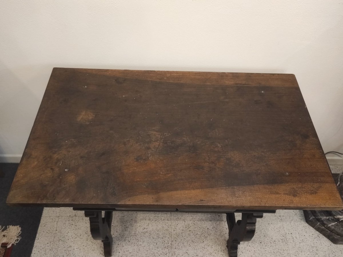 Antique Refectory Table-photo-3