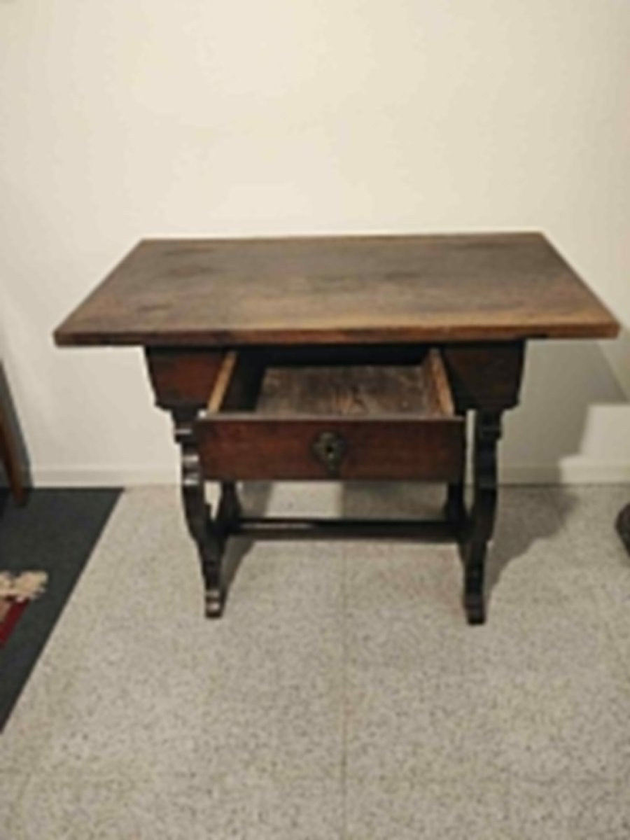 Antique Refectory Table-photo-4