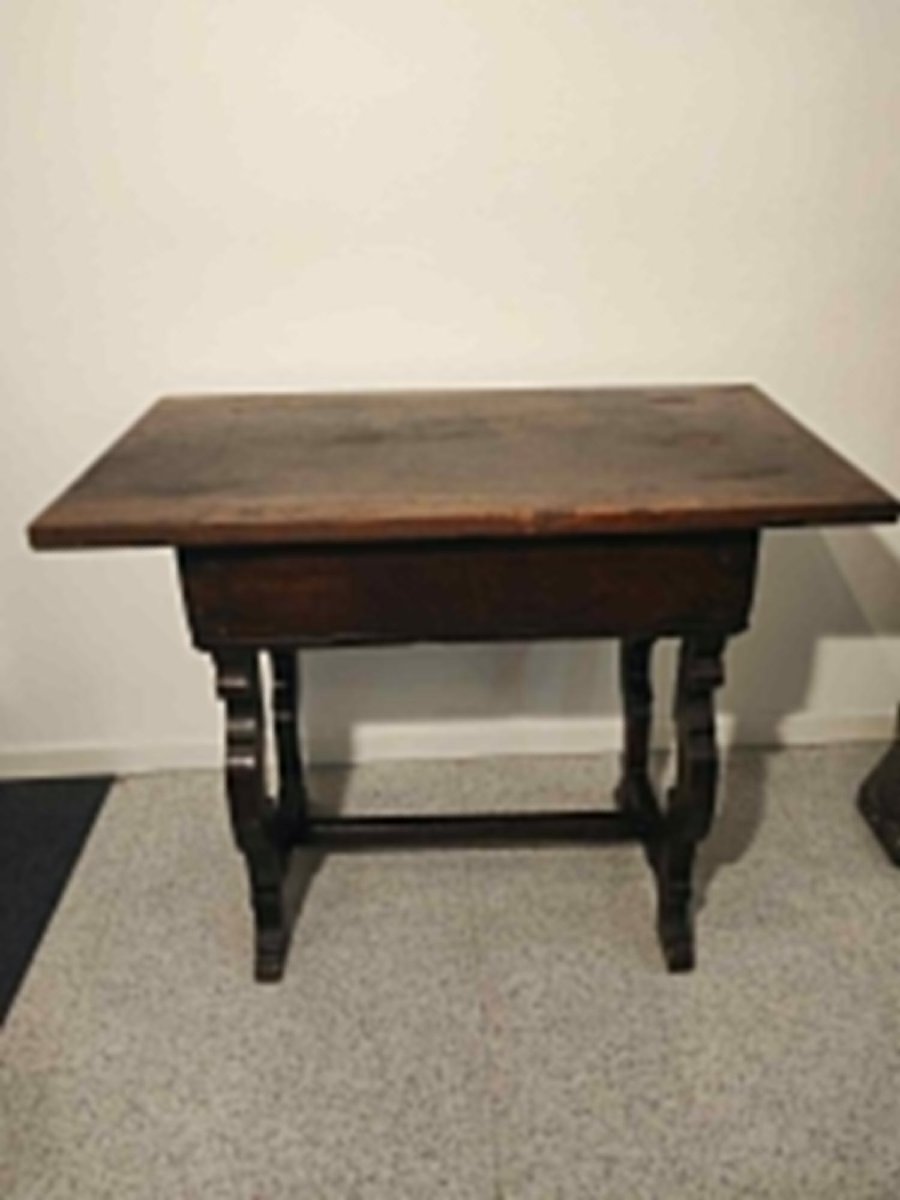 Antique Refectory Table-photo-6