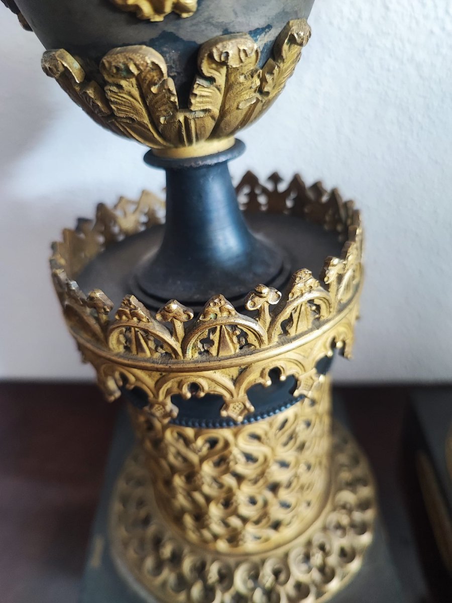 Paire de chandeliers Empire-photo-4