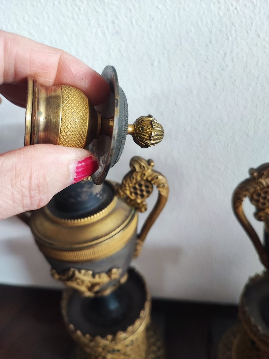 Paire de chandeliers Empire-photo-6