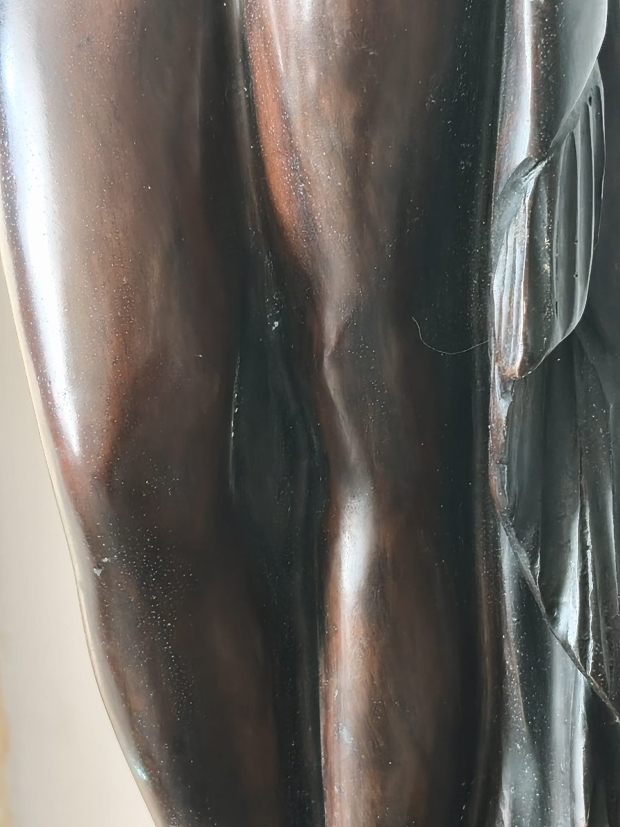 Sculpture féminine en bronze-photo-2
