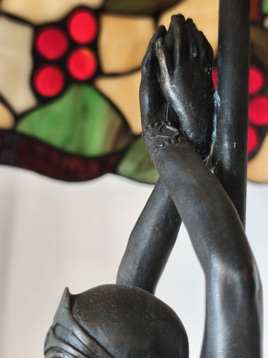 Sculpture avec lampe-photo-2