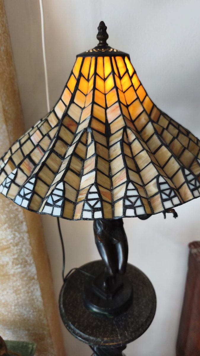 Sculpture avec lampe-photo-4