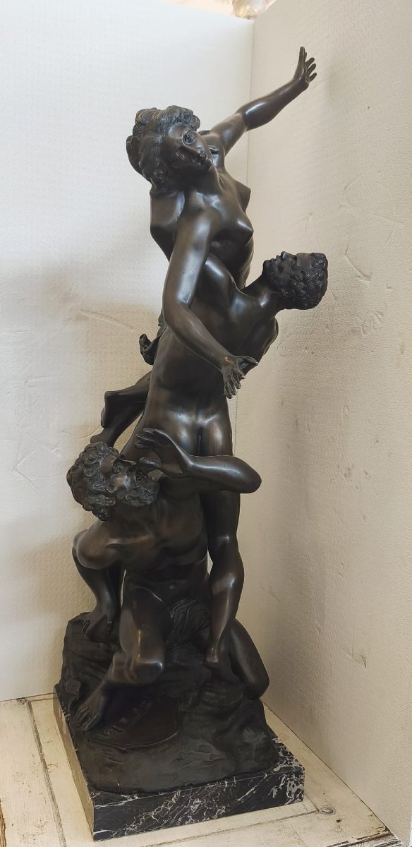 Sculpture de l'Enlèvement des Sabines