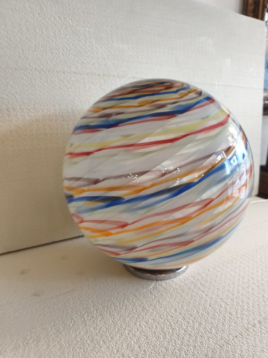 Lampe en verre de Murano-photo-2
