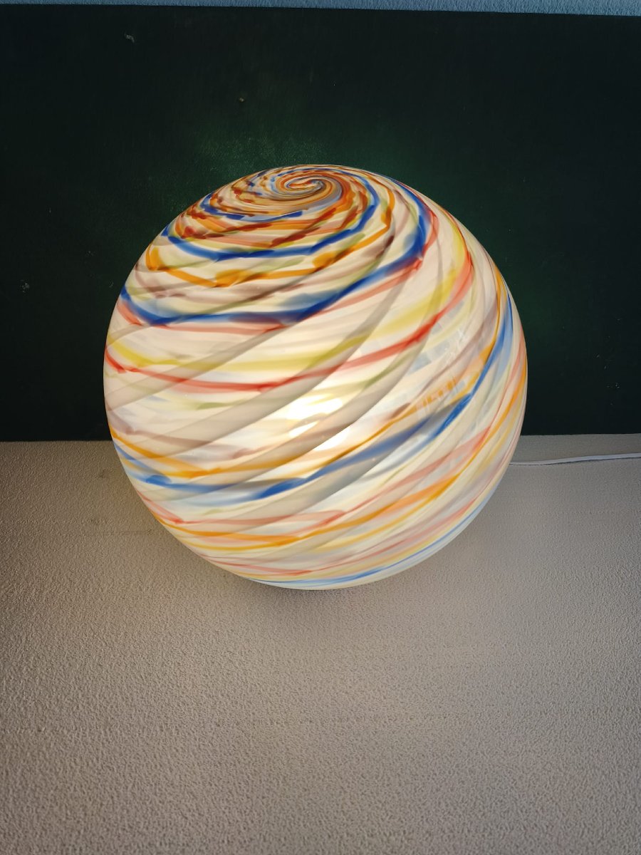 Lampe en verre de Murano-photo-3