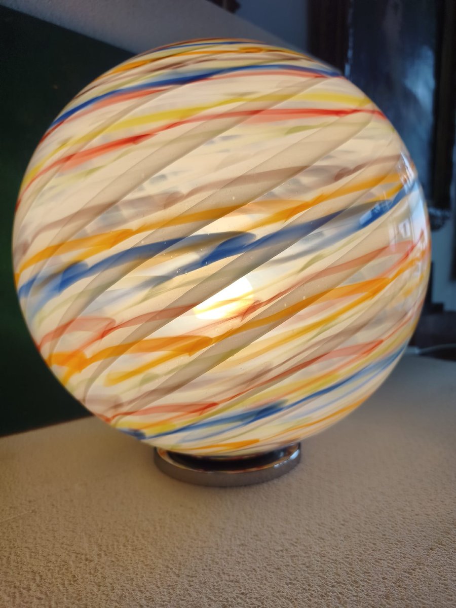 Lampe en verre de Murano-photo-4