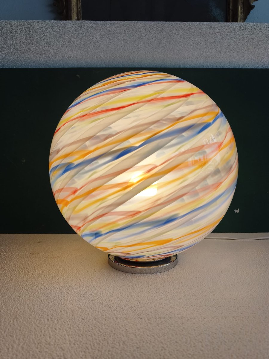 Lampe en verre de Murano-photo-2