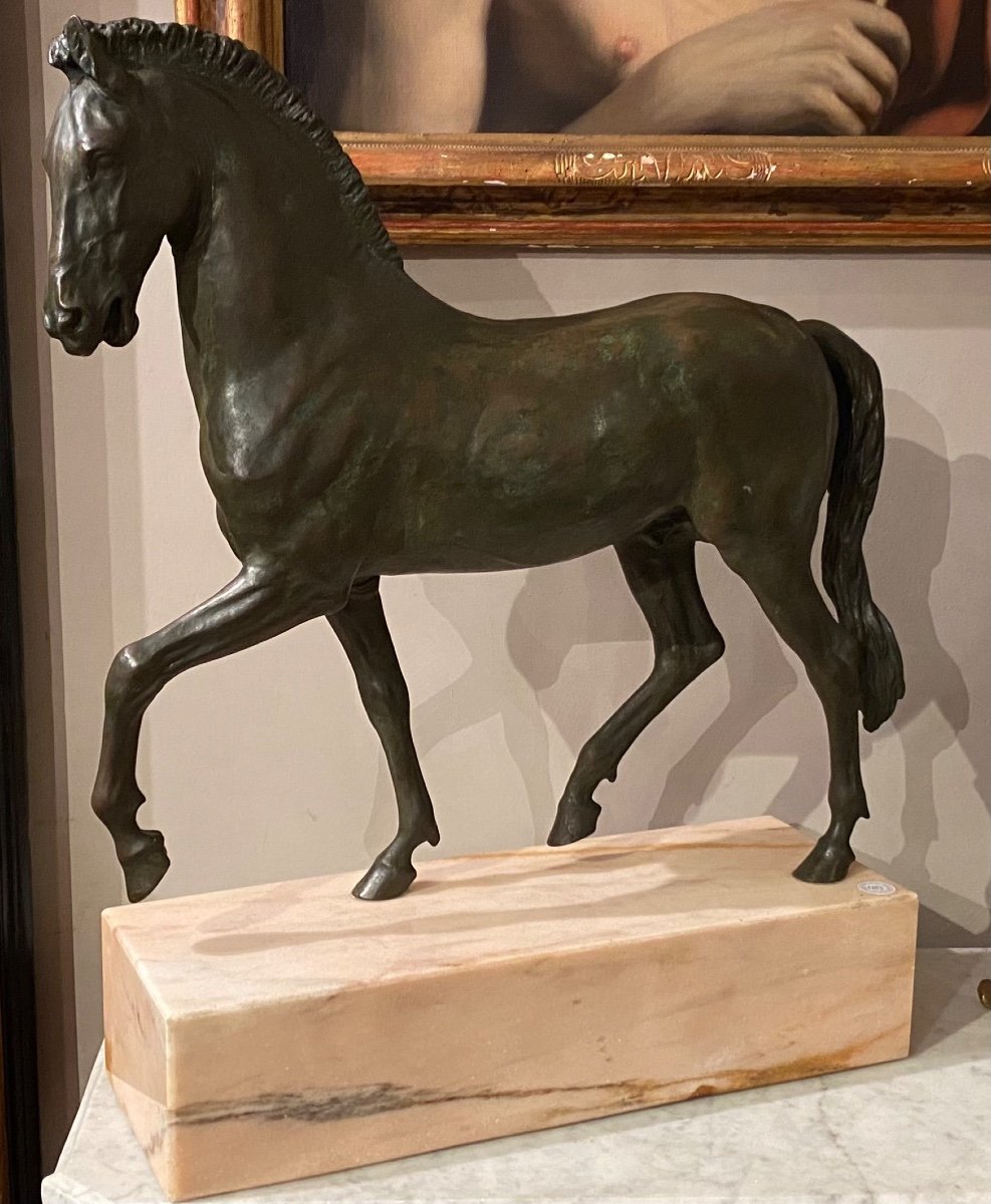 20th Century Bronze Horse-photo-4