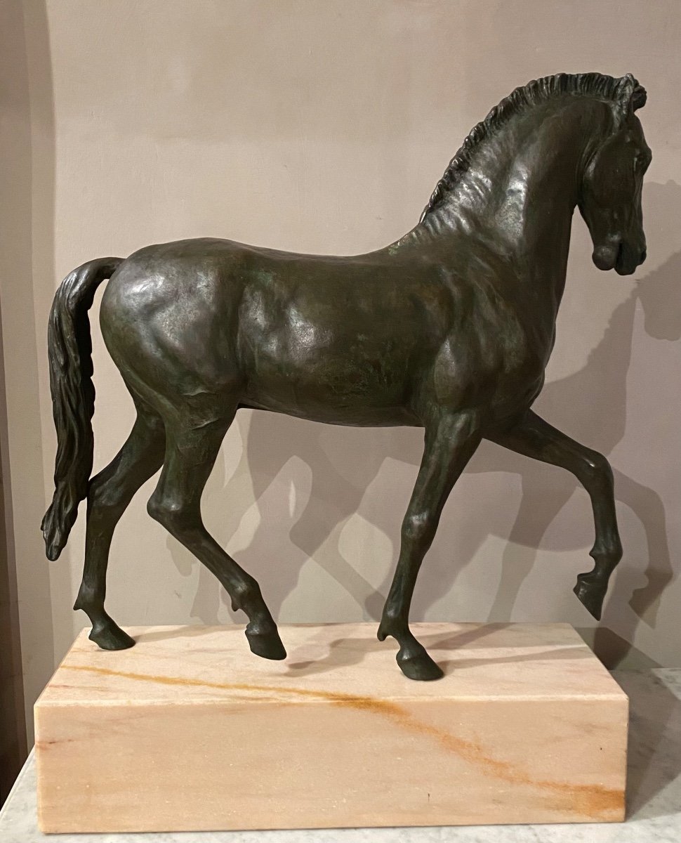20th Century Bronze Horse-photo-1