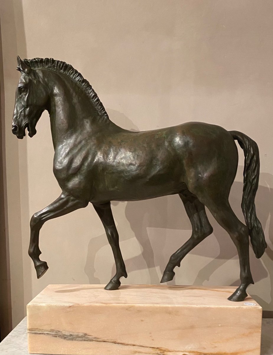 20th Century Bronze Horse