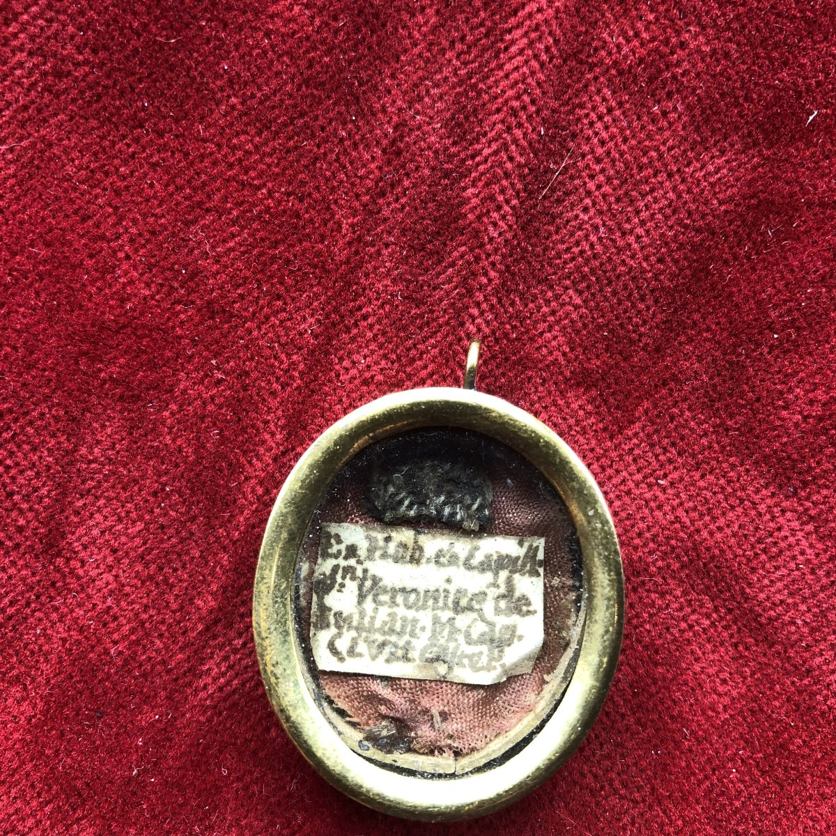 Brass Reliquary Of St. Veronica Giuliani