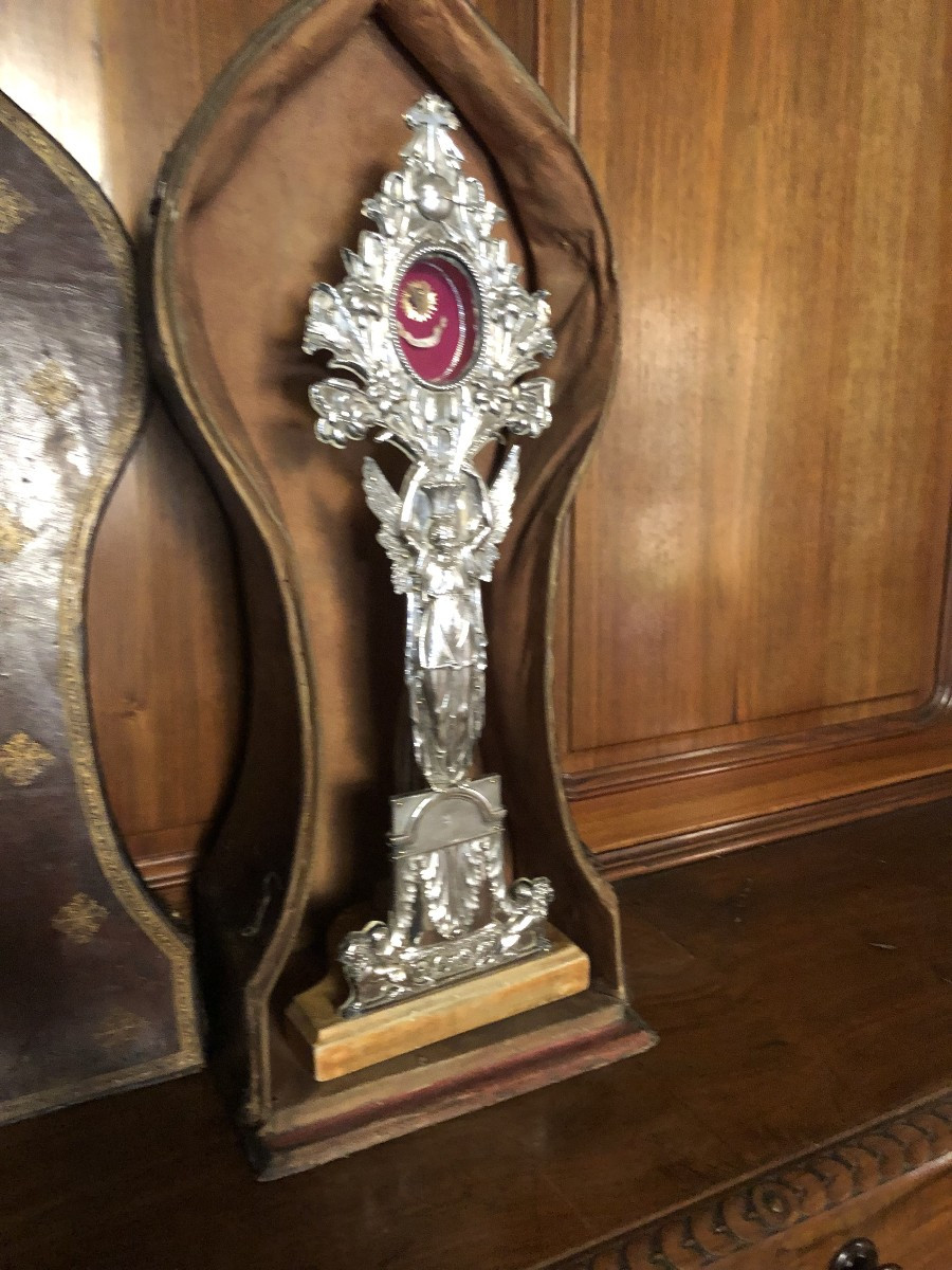 RELIQUAIRE EN ARGENT DE SAINT ROCH-photo-7