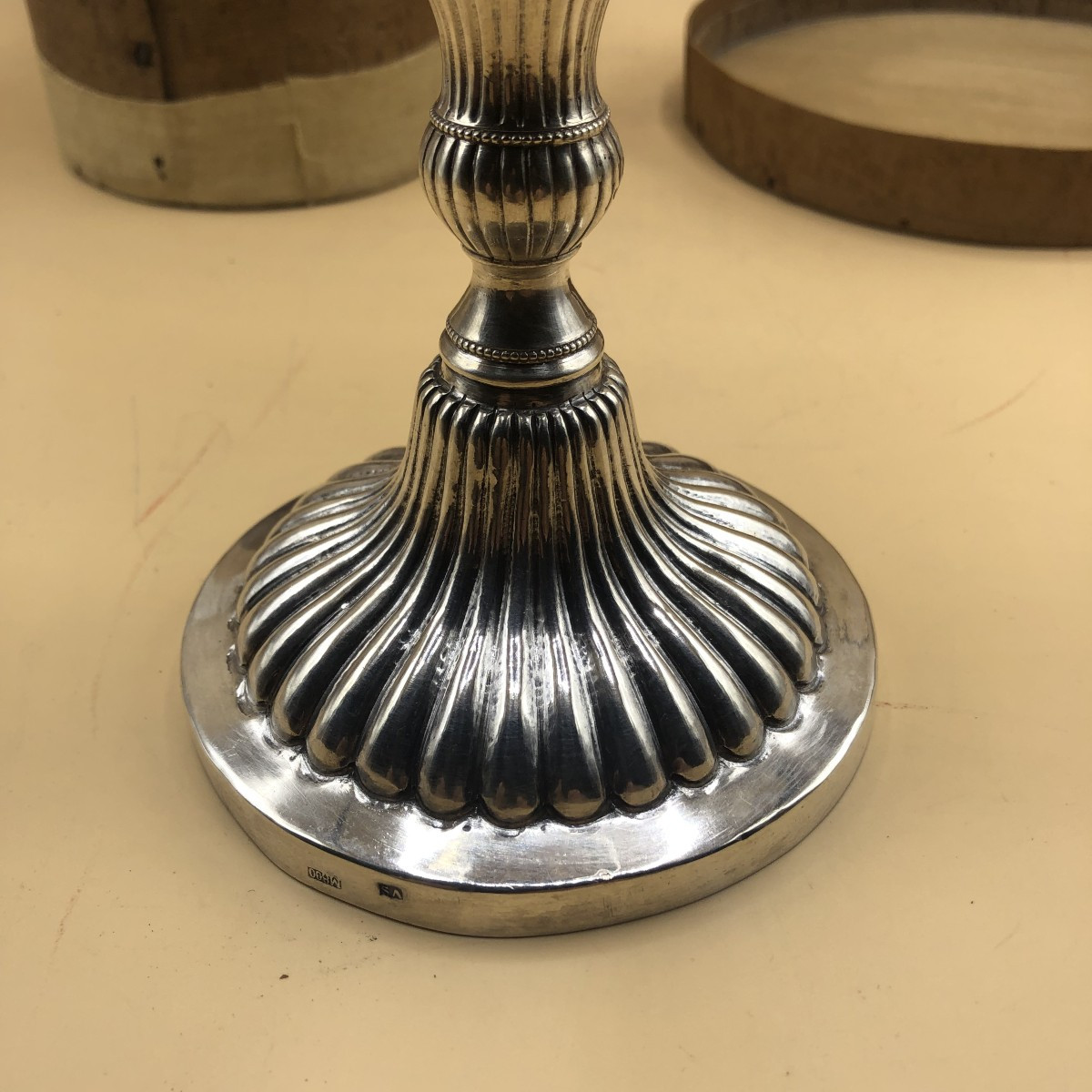 A Mid-18th Century Venetian Silver Chalice, Embossed And Chiselled -photo-3