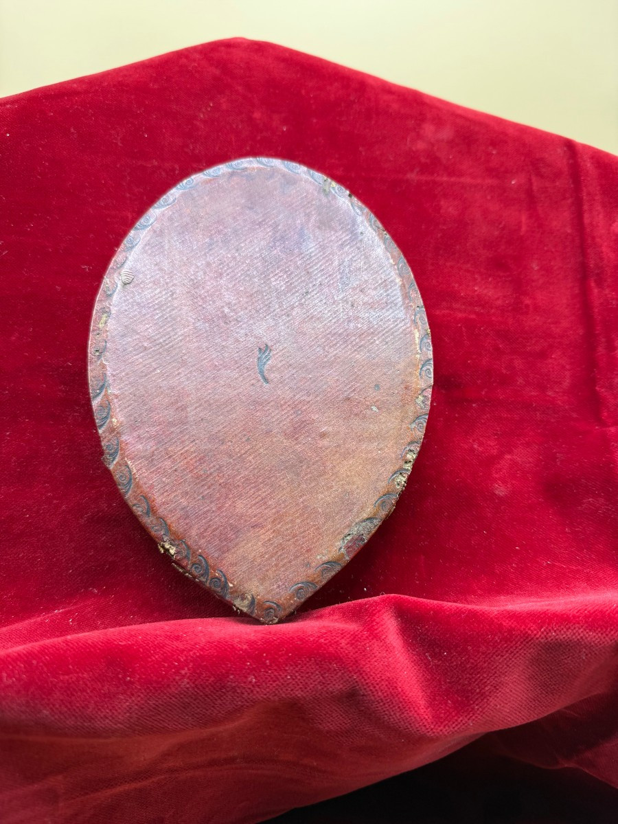 Reliquaire en filigrane d'argent contenant la Sainte Croix et 4 Saints-photo-4