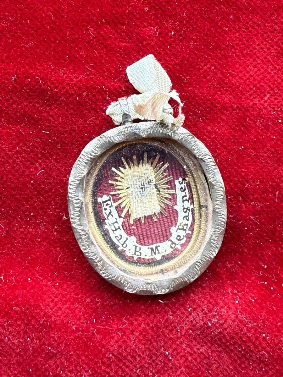 Reliquaire de la chasuble de la bienheureuse Maria Bagnesi  