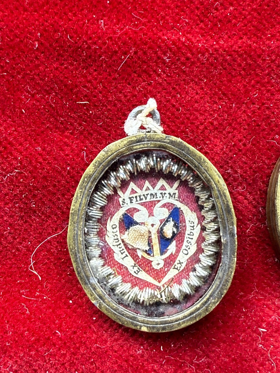 Reliquary Of Saint Philomena, Part Of The Body And Habit 