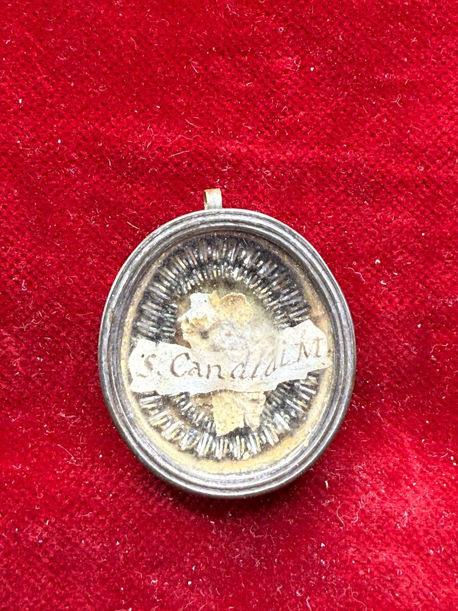 Reliquary Of Saint Candidus The Martyr 