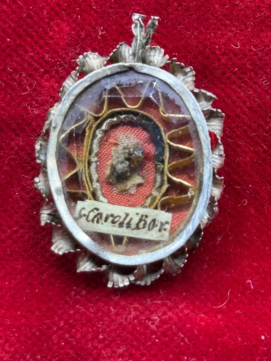 Silver Reliquary Of Saint Charles Borromeo 