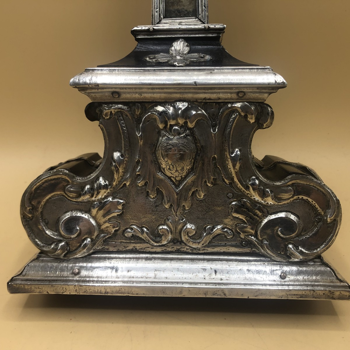 Staurothèque en argent du XVIIIe siècle-photo-3