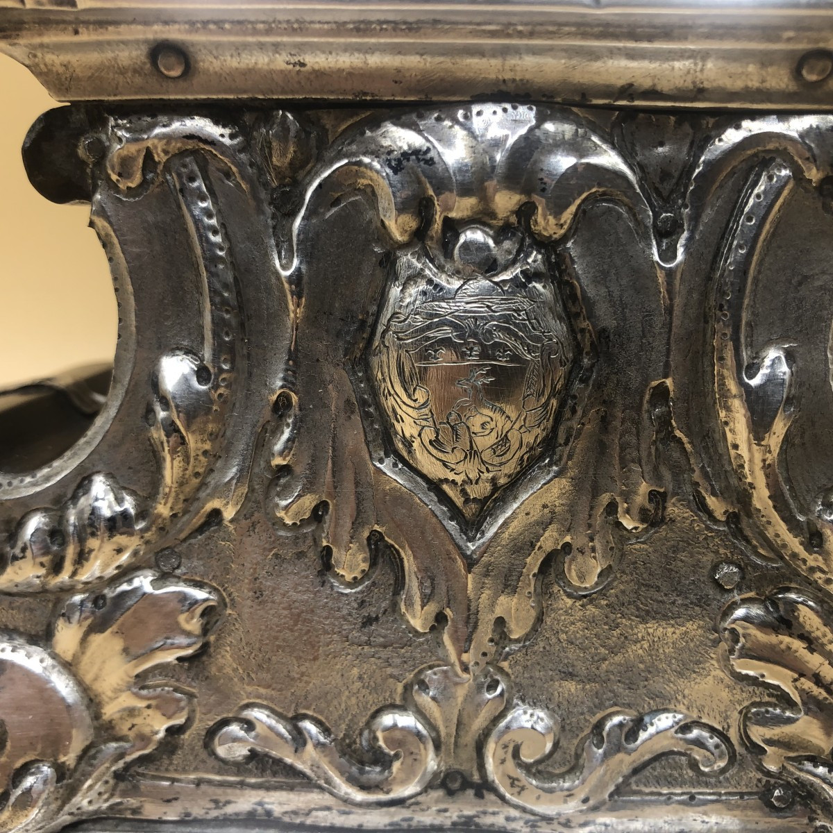 Staurothèque en argent du XVIIIe siècle-photo-1