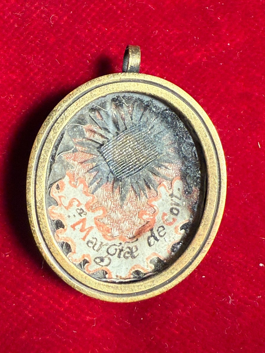 Brass Reliquary Of Saint Margaret Of Cortona 