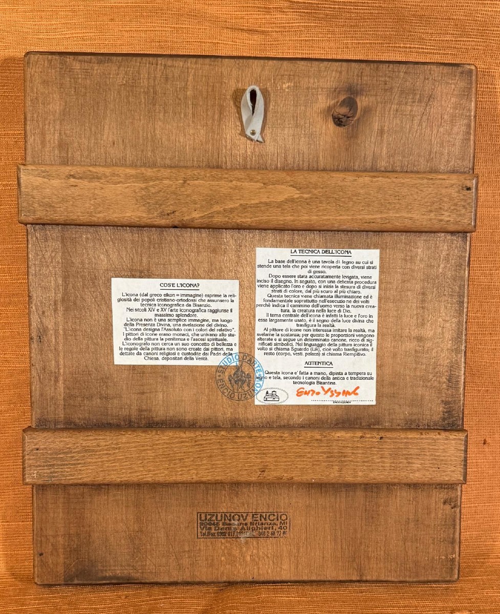 Icône du « Saint Visage », XIXe siècle-photo-2