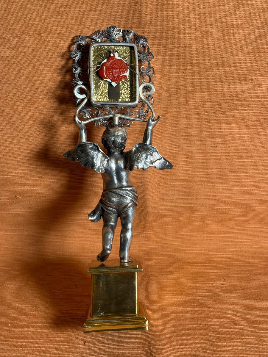 Reliquary Consisting Significant Wooden Pieces Of The Holy Cross Of Our Lord Jesus Christ.-photo-2