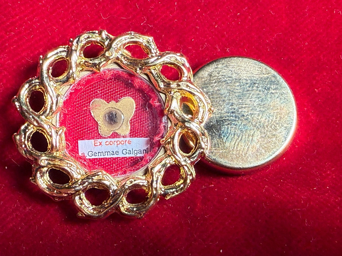 Reliquary Of St. Gemma Galgani With Her Authentication -photo-2